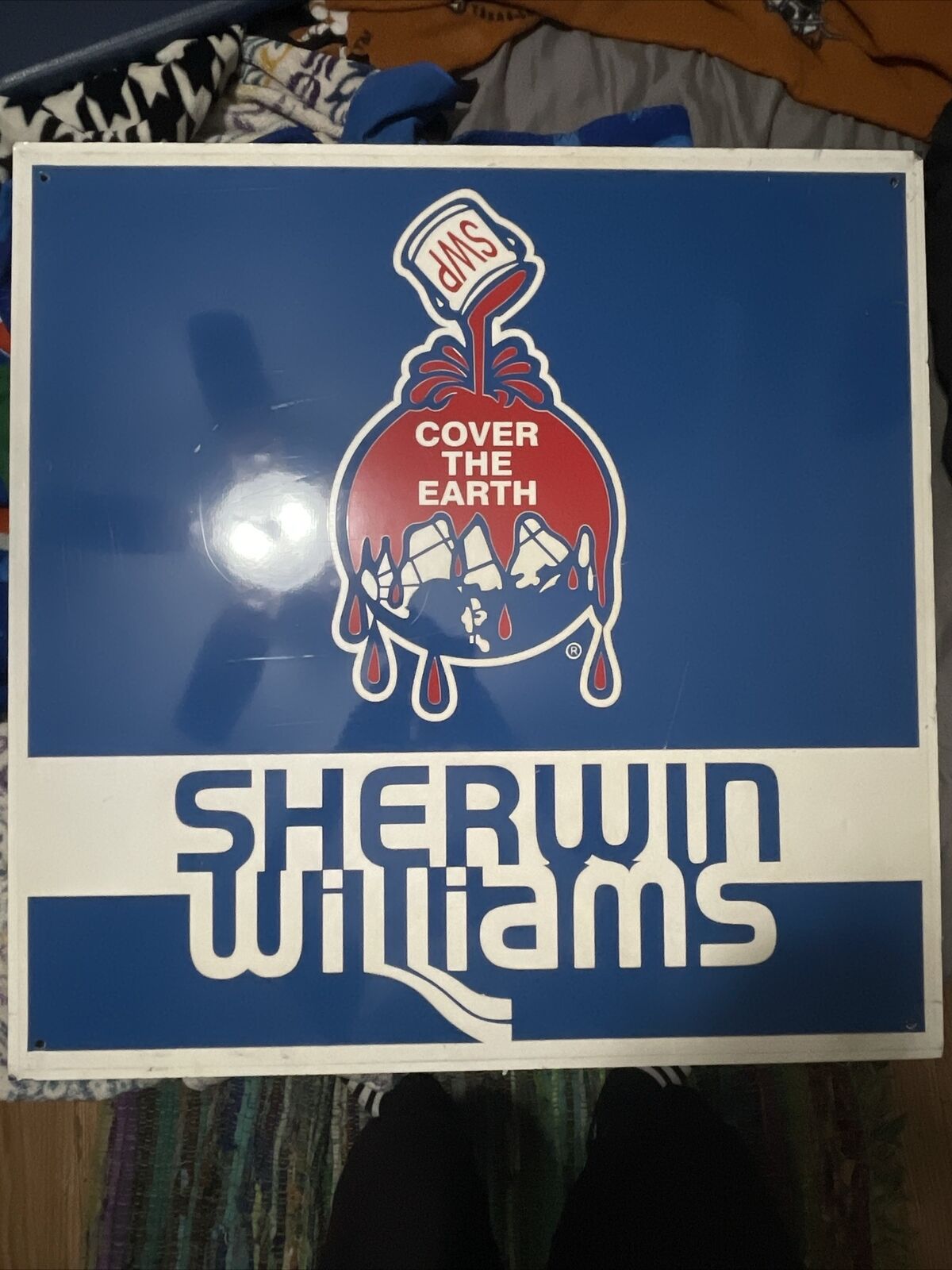 sherwin williams cover the earth Sign