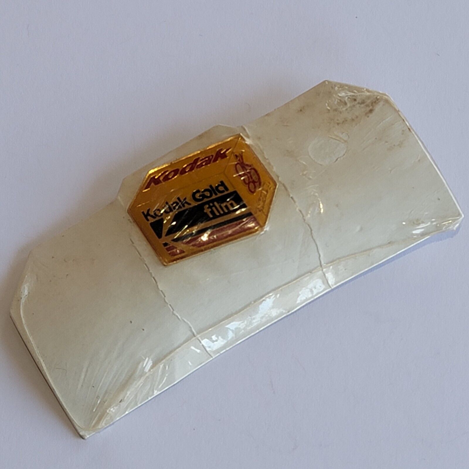 Vintage NWOT Kodak Gold Film Tie Tack / Pin Sealed Pin-back Rare