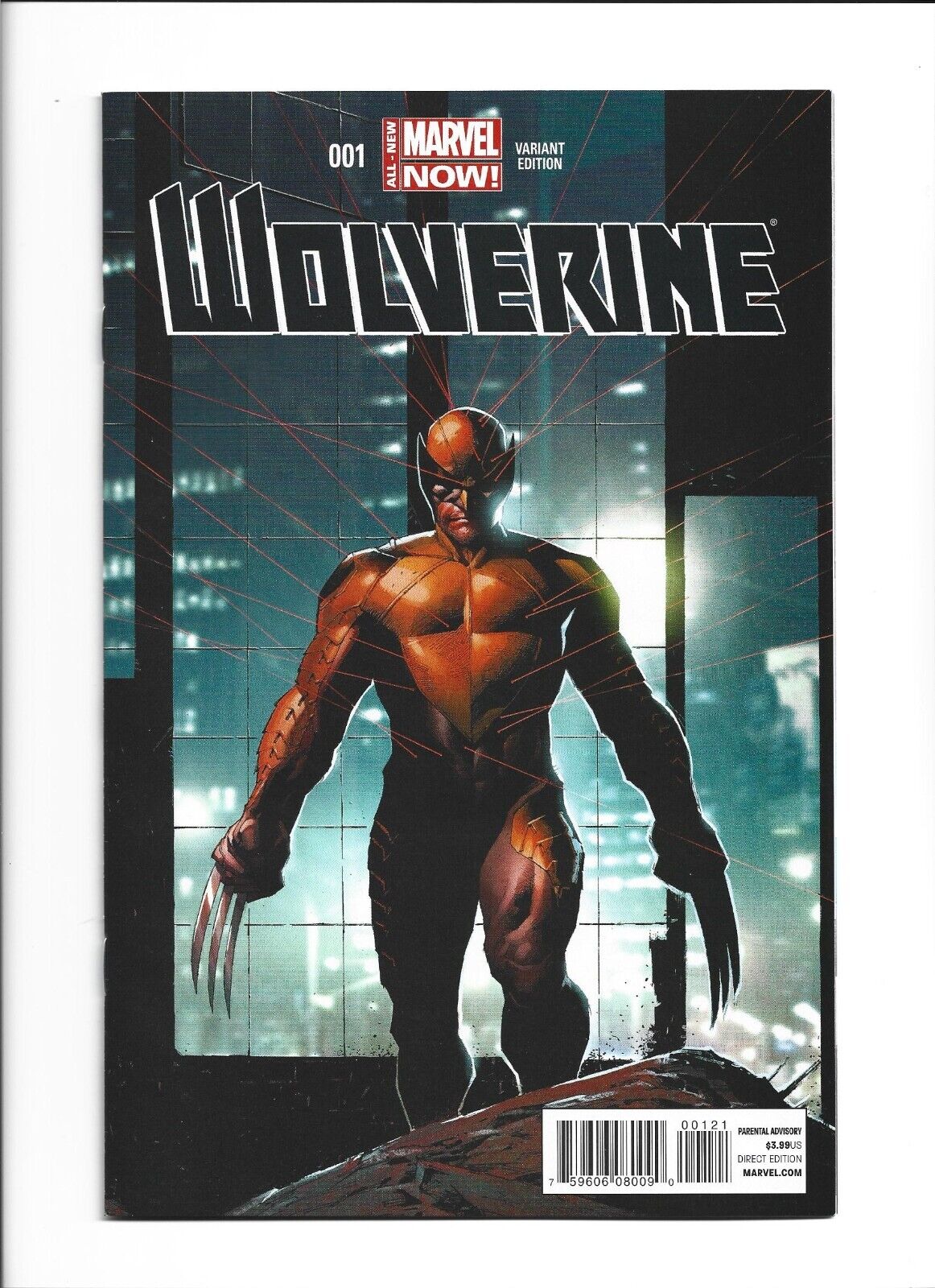 Wolverine 1B Jerome Opena 1:50 Variant NM- 9.2 2014