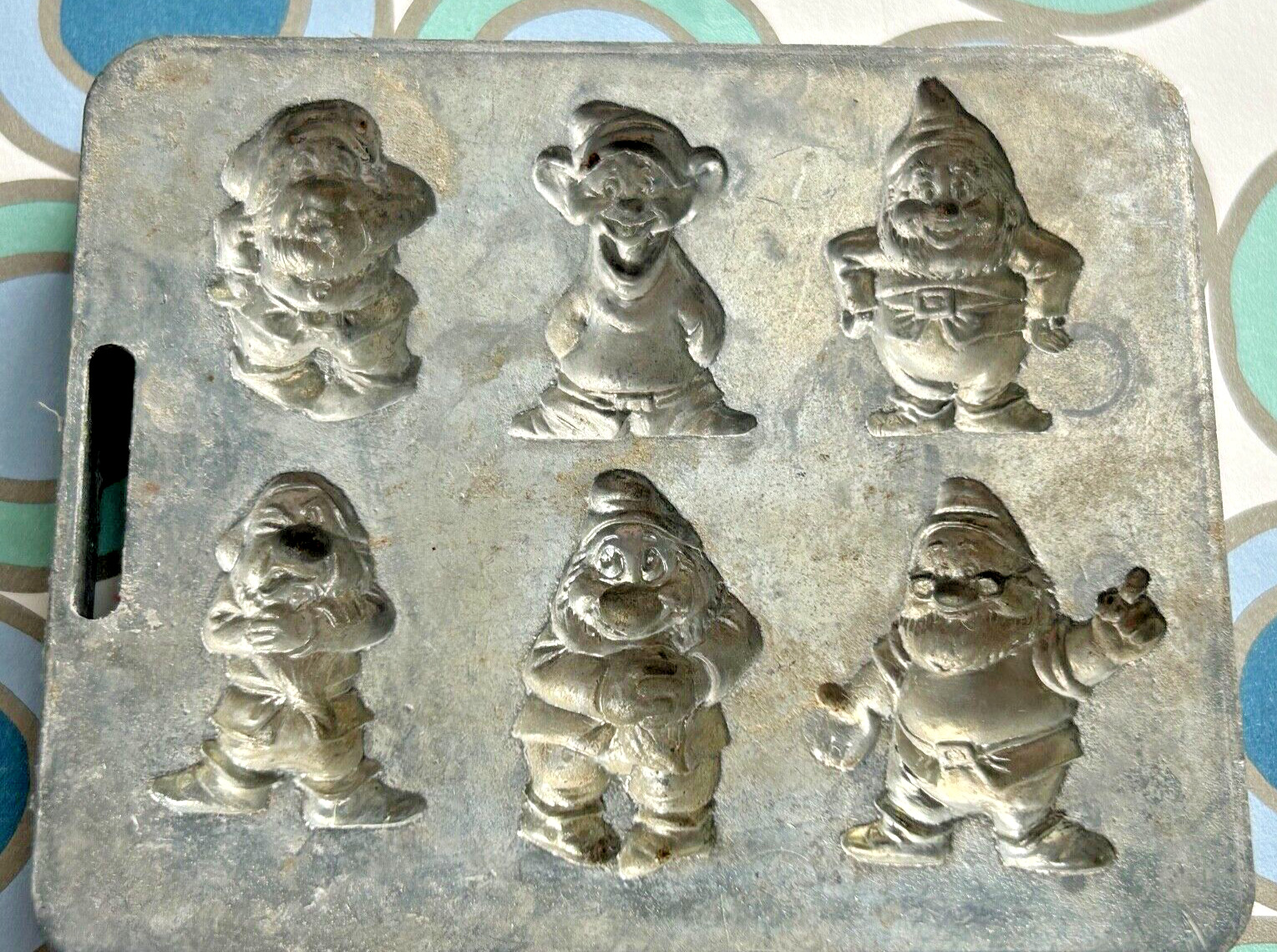 vtg Marx Toys Disney Doodle MOLD Snow White soap chocolate thingmaker 7 Dwarfs