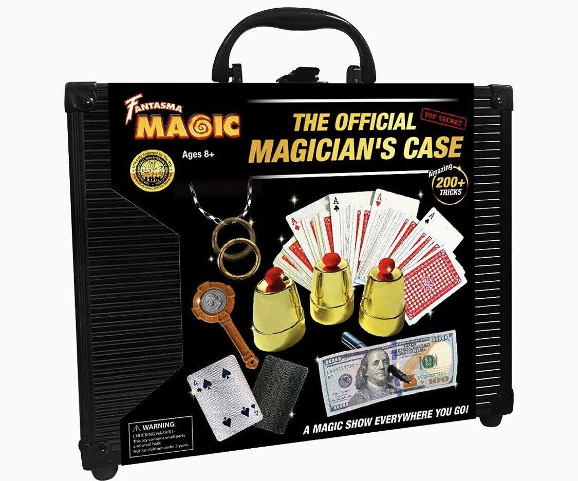 Fantasma Official Magician’S Case – over 200 Tricks in an Self-Contaned Travel C