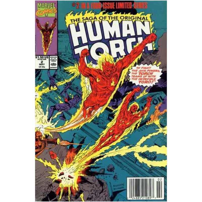 Saga of the Original Human Torch #2 in NM minus condition. Marvel comics [z{