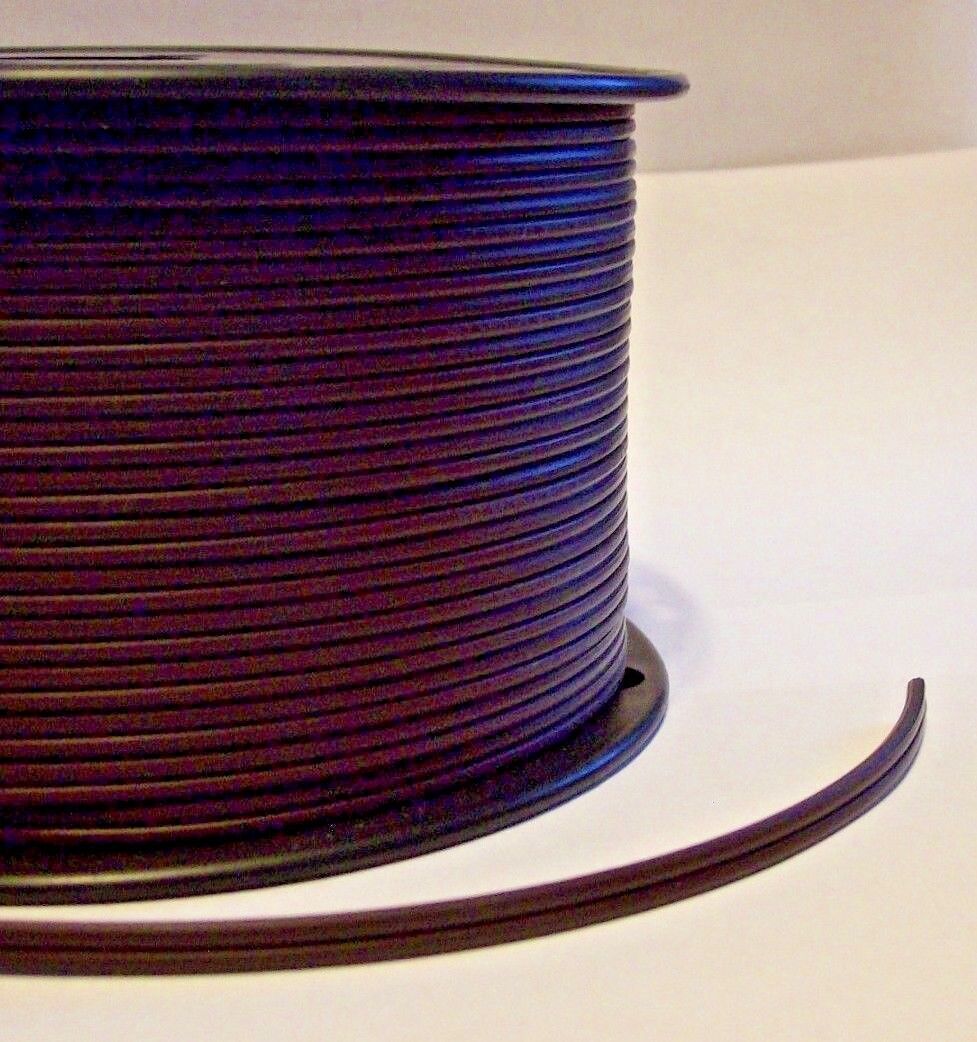 250' ROLL BROWN PLASTIC COVERED LAMP CORD 2 WIRE 18/2 SPT-2 UL LISTED 46610JQ