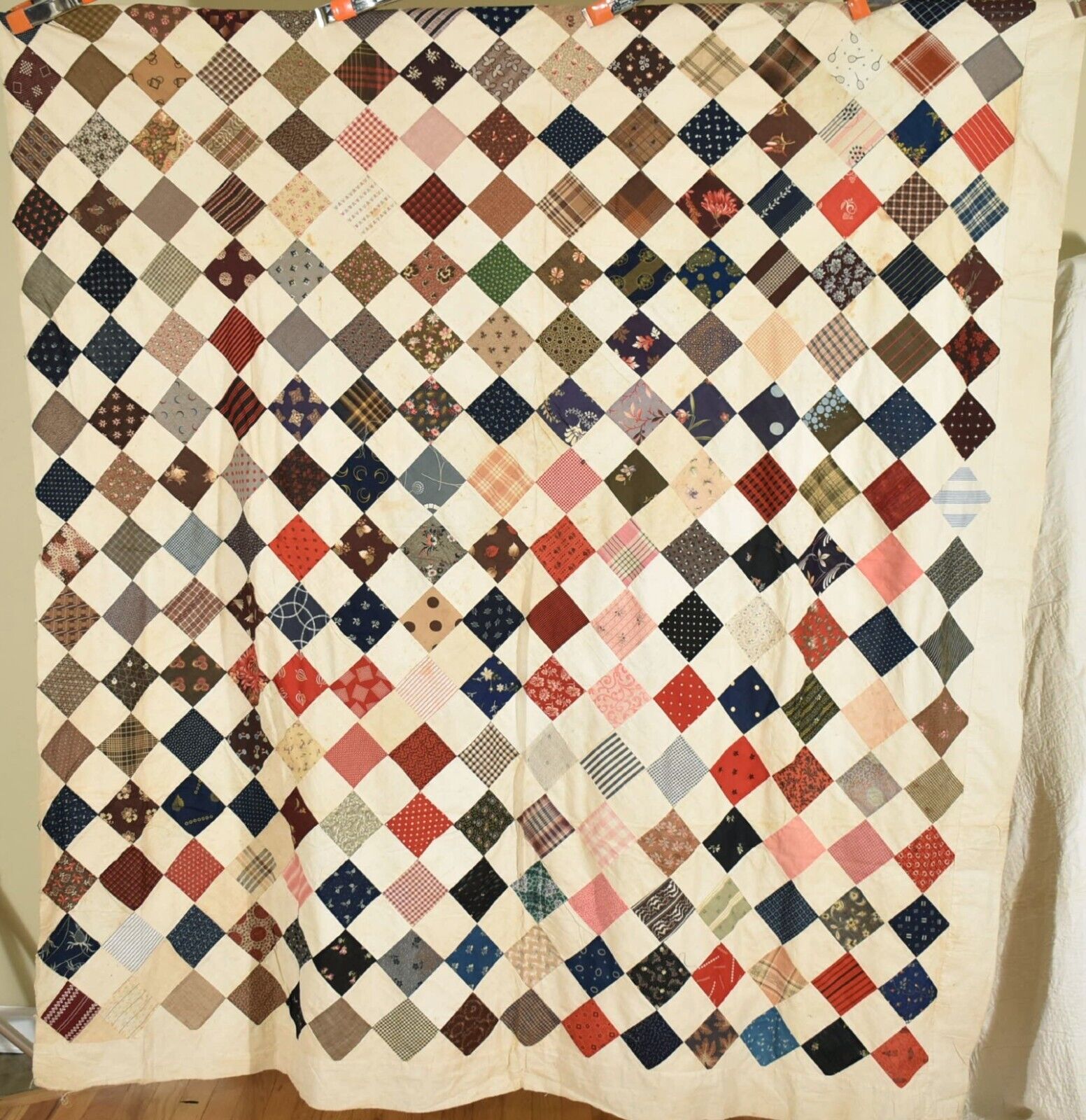 Vintage 1870\'s Checkerboard \