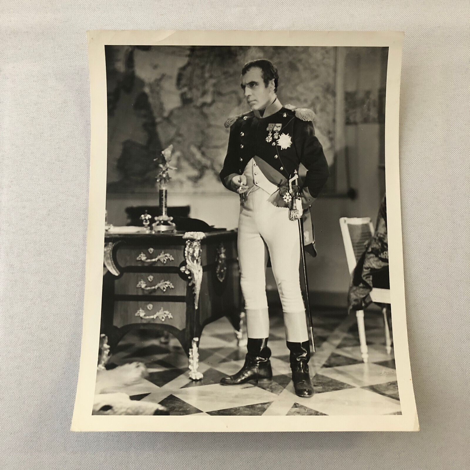 Vintage Actor Photo Photograph Print Unidentified - Napoleon ?
