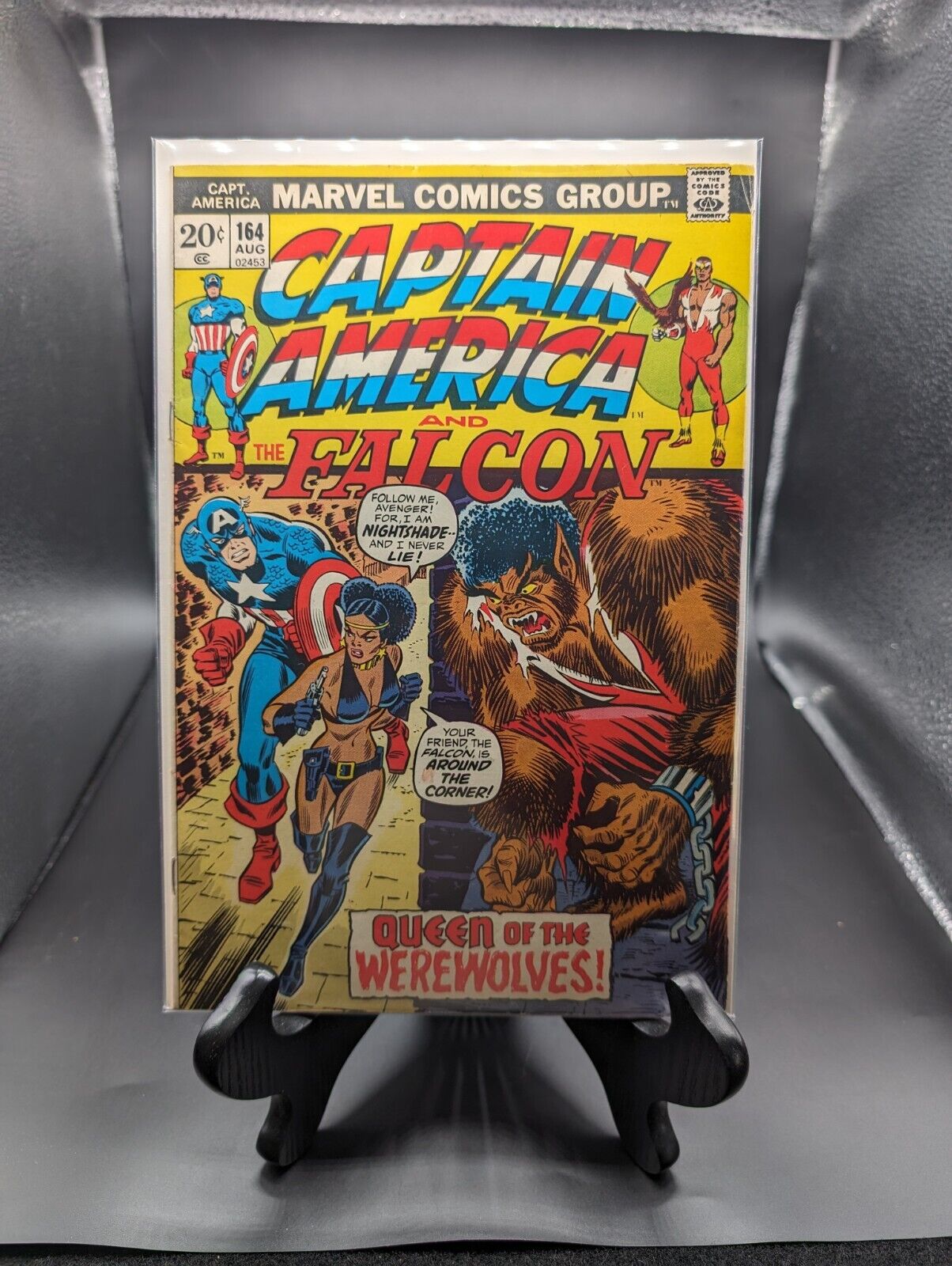 Captain America #164 🔑 Comic ✨ 1st appearance of Nightshade