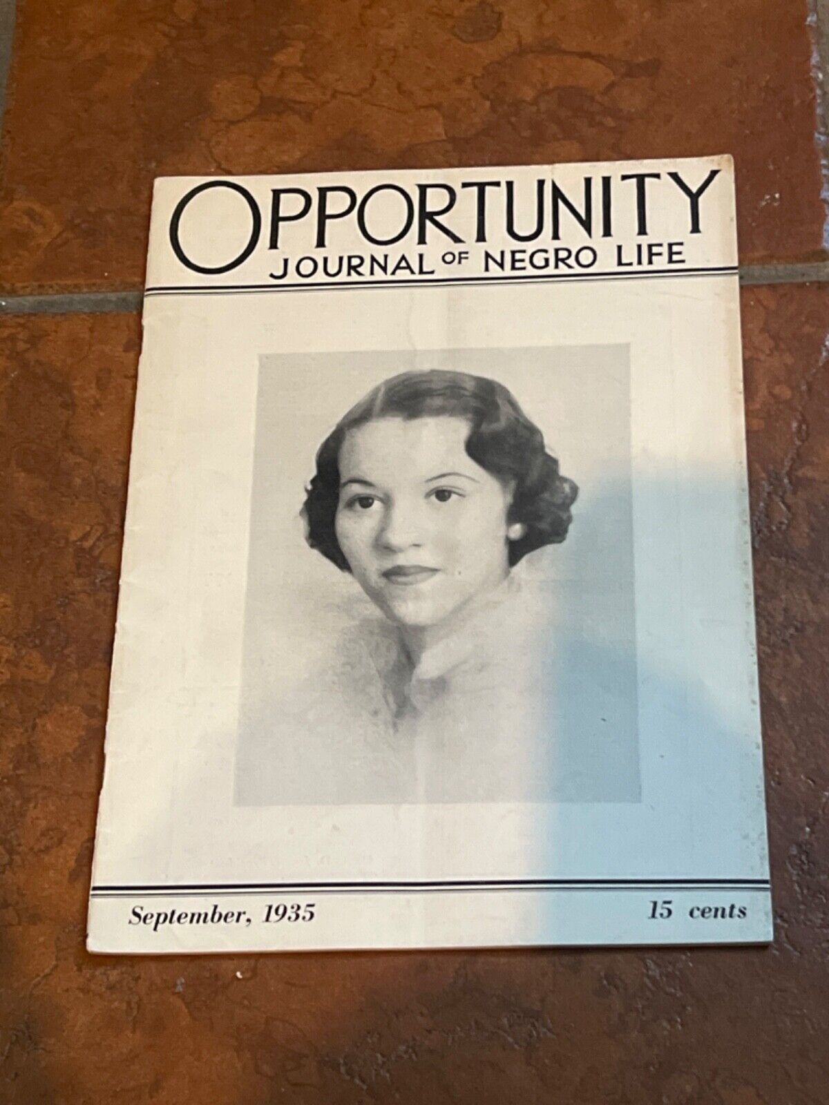 Opportunity Journal (Negro) Life Sept 1935 Beautiful Photography African Woman