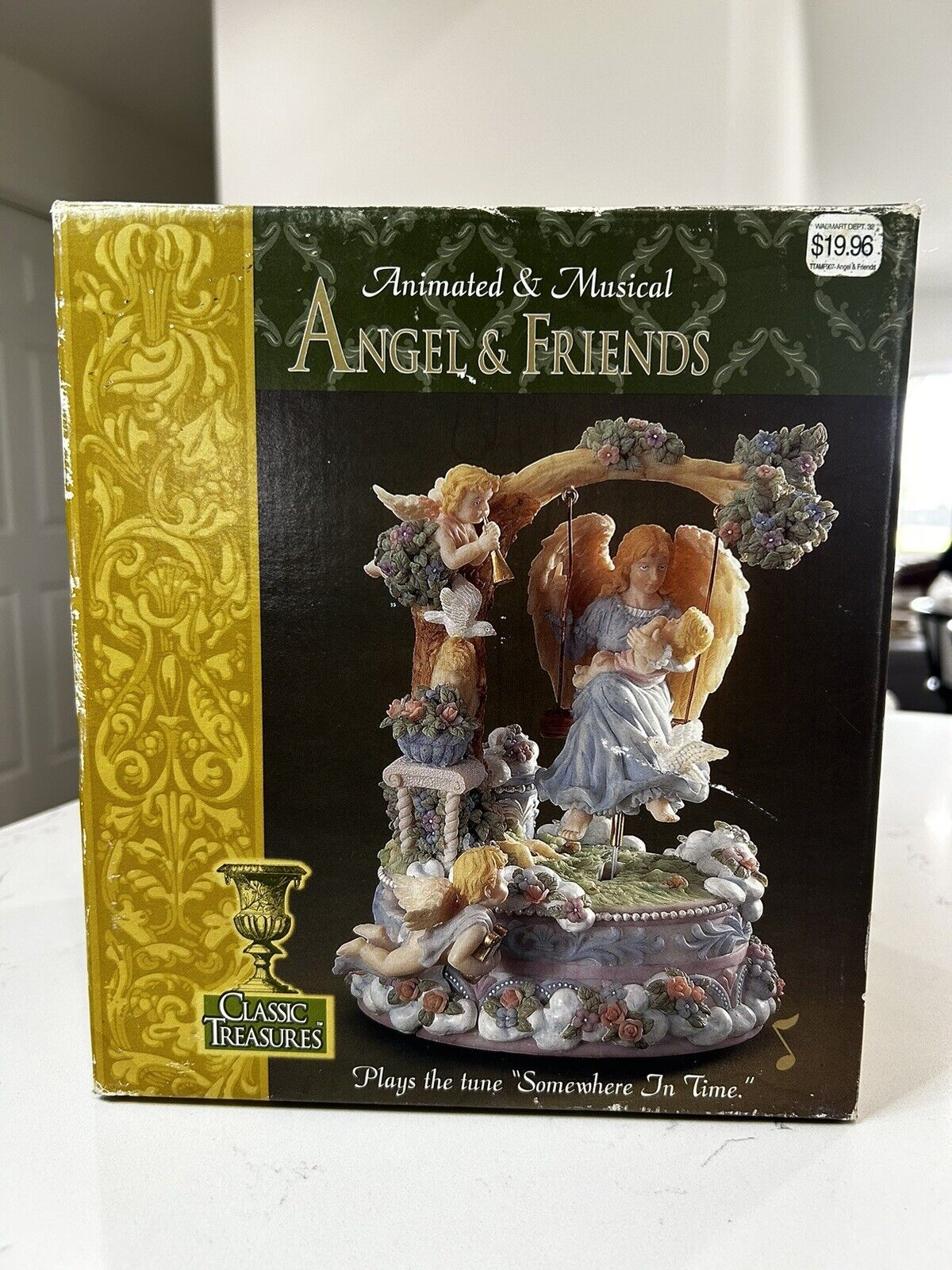 Animated Musical ANGEL FRIENDS CLASSIC TREASURES Somewhere In Time Walmart