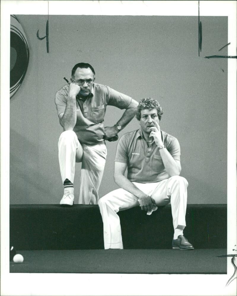 David Bryant Bowls with Tony Allcock. - Vintage Photograph 1403548