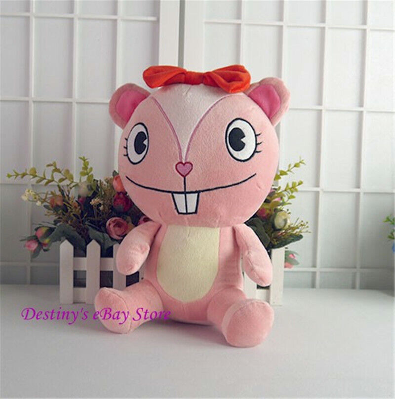 Gift HTF Giggles Happy Tree Friends PP Cotton Stuffed Doll Anime Plush Toy 32CM