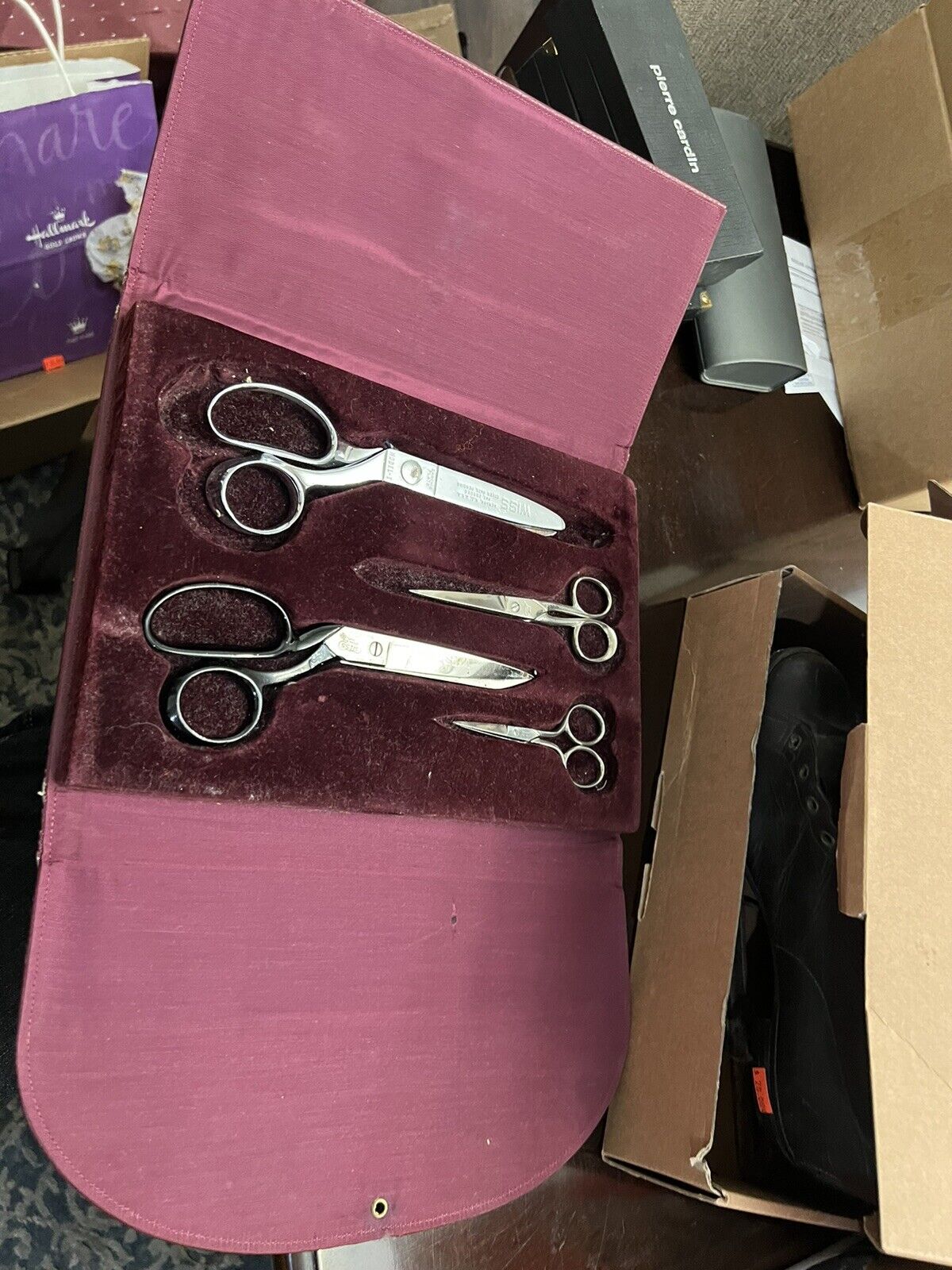 Old Vintage Wiss Scissor Set