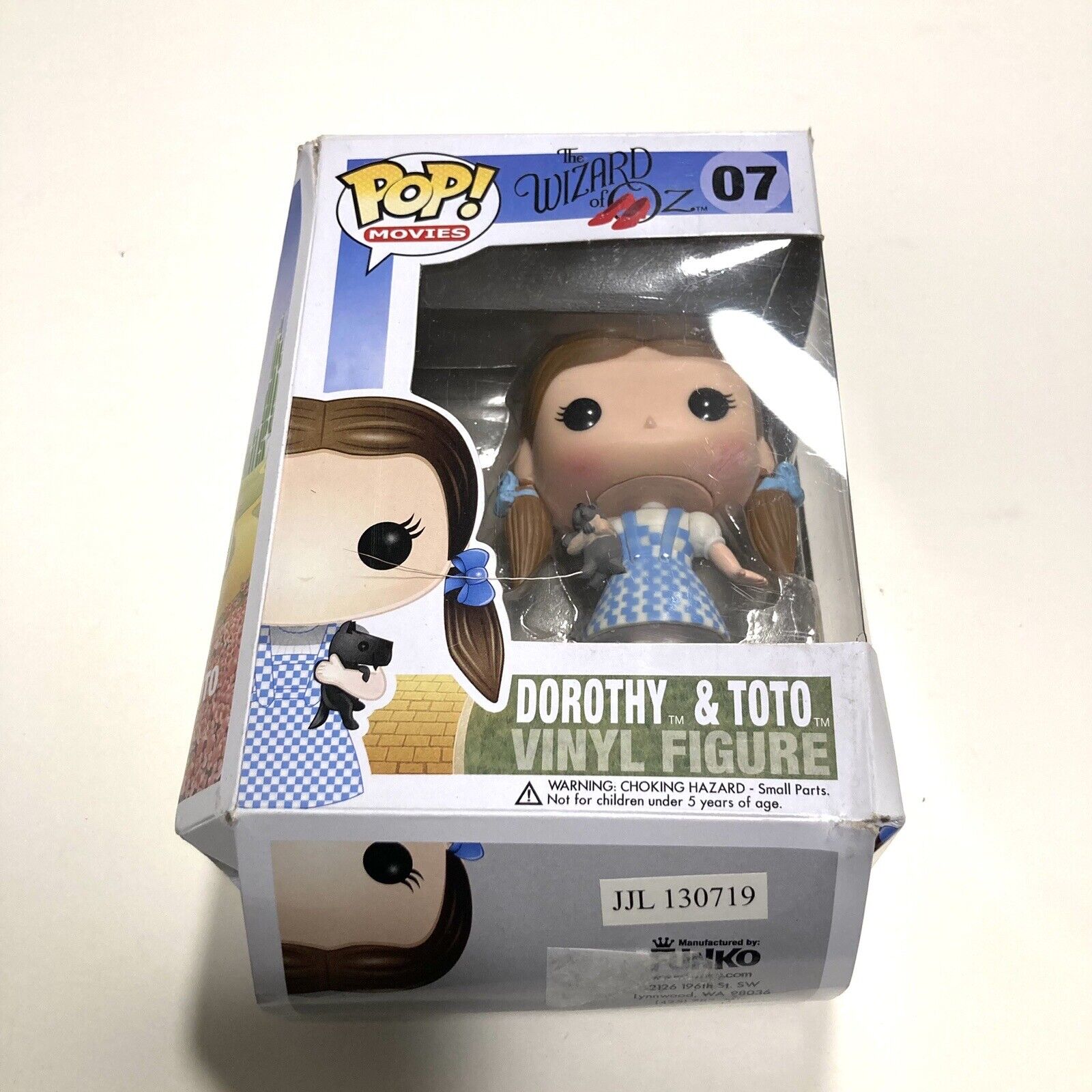 Funko POP Dorothy and Toto The Wizard of Oz  #07 Vinyl Figure HTS