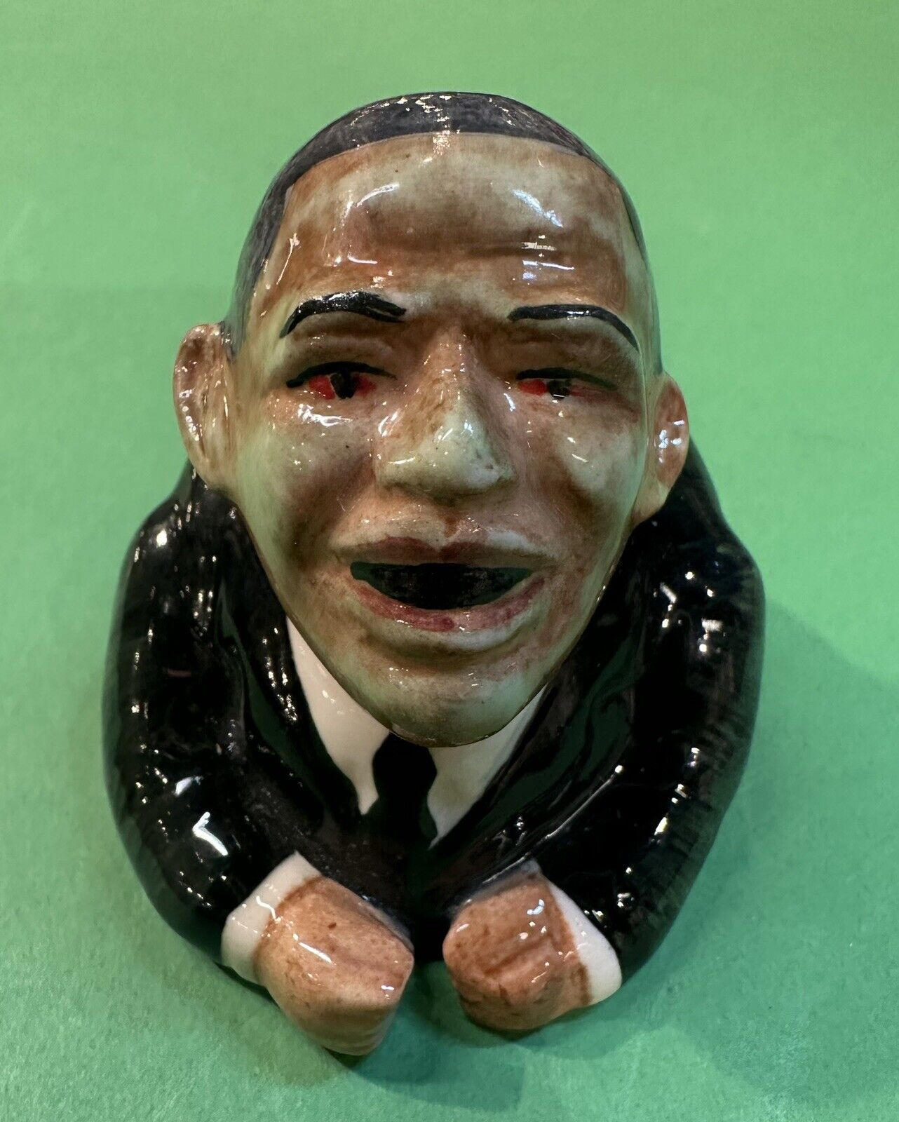 Kevin Francis Face Pots- Zombie Obama,  2012 Artist Ed. 1/1