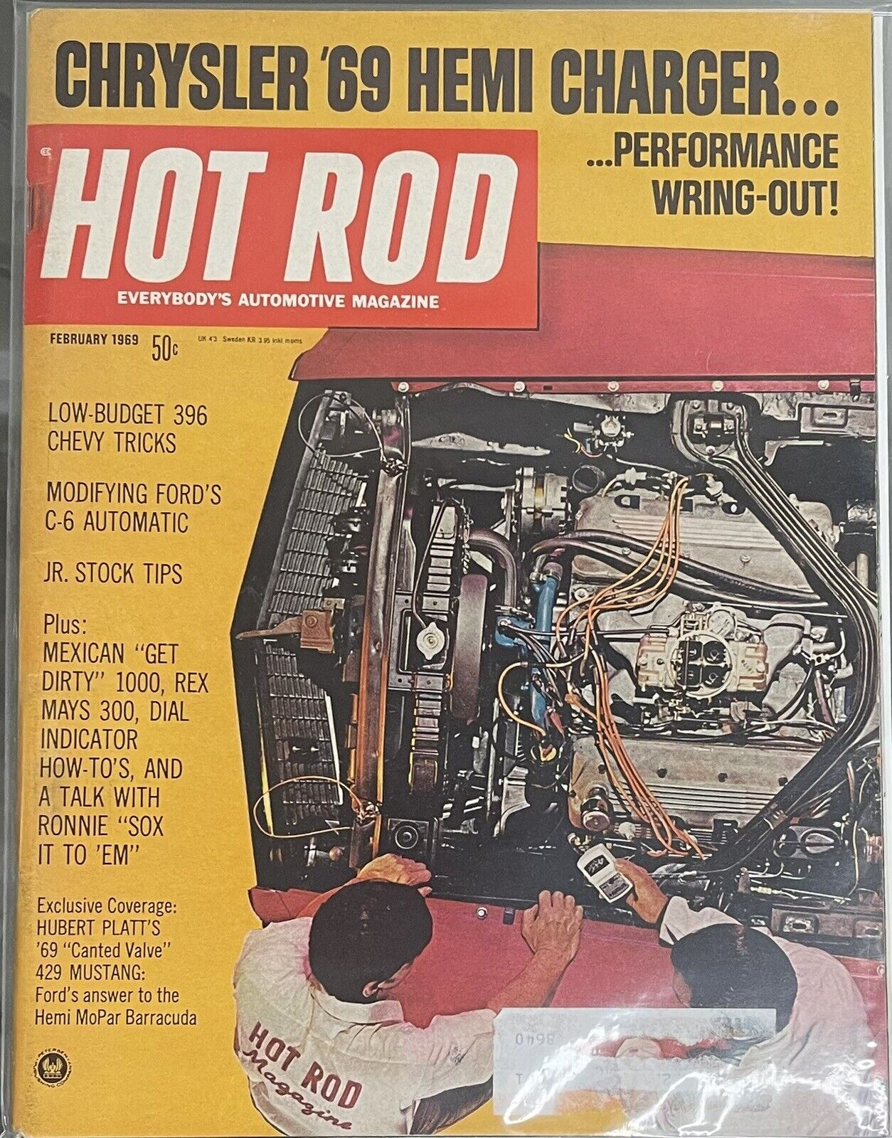 Febuary 1969 Hot Rod Magazine