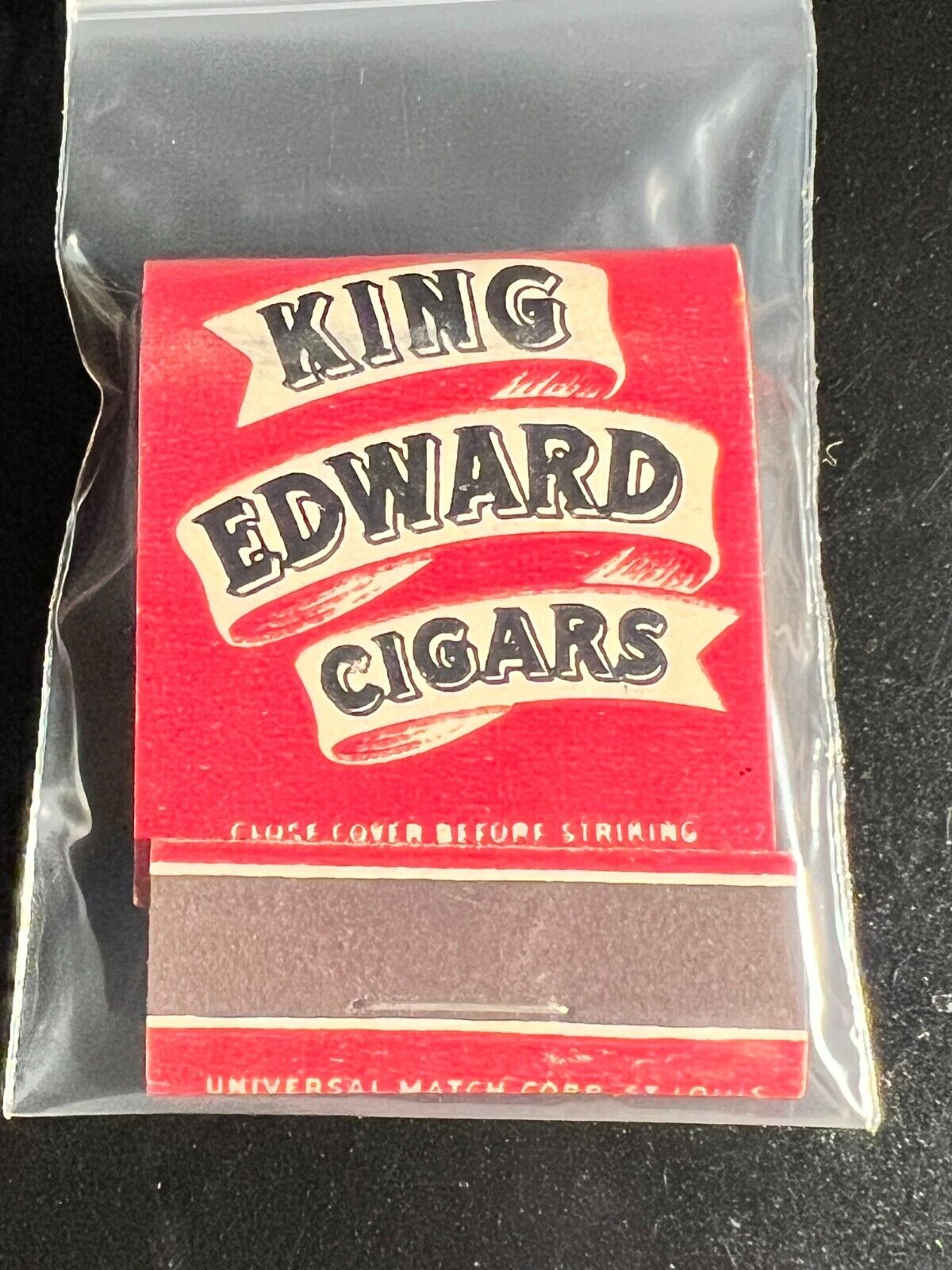 MATCHBOOK - KING EDWARDS CIGARS - MADE IN FLORIDA - UNSTRUCK
