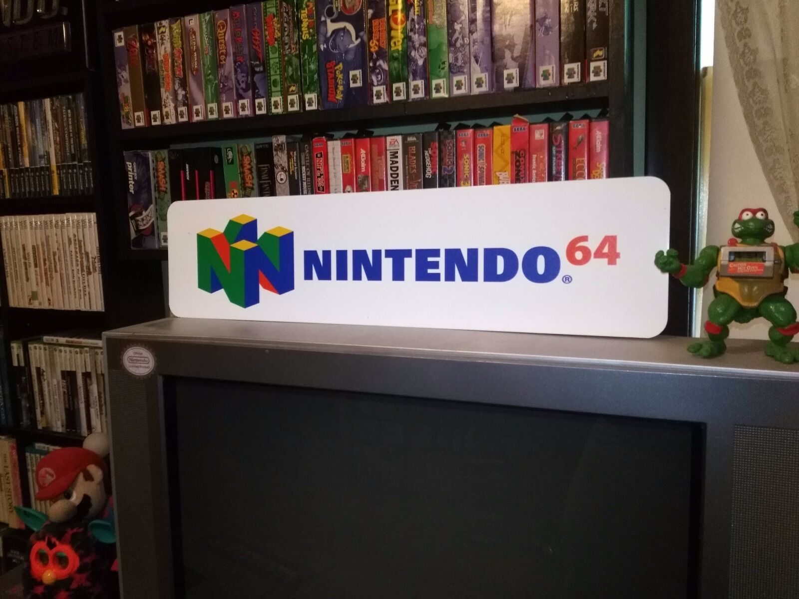 N64 Display, Nintendo 64, Aluminum Sign, 6\