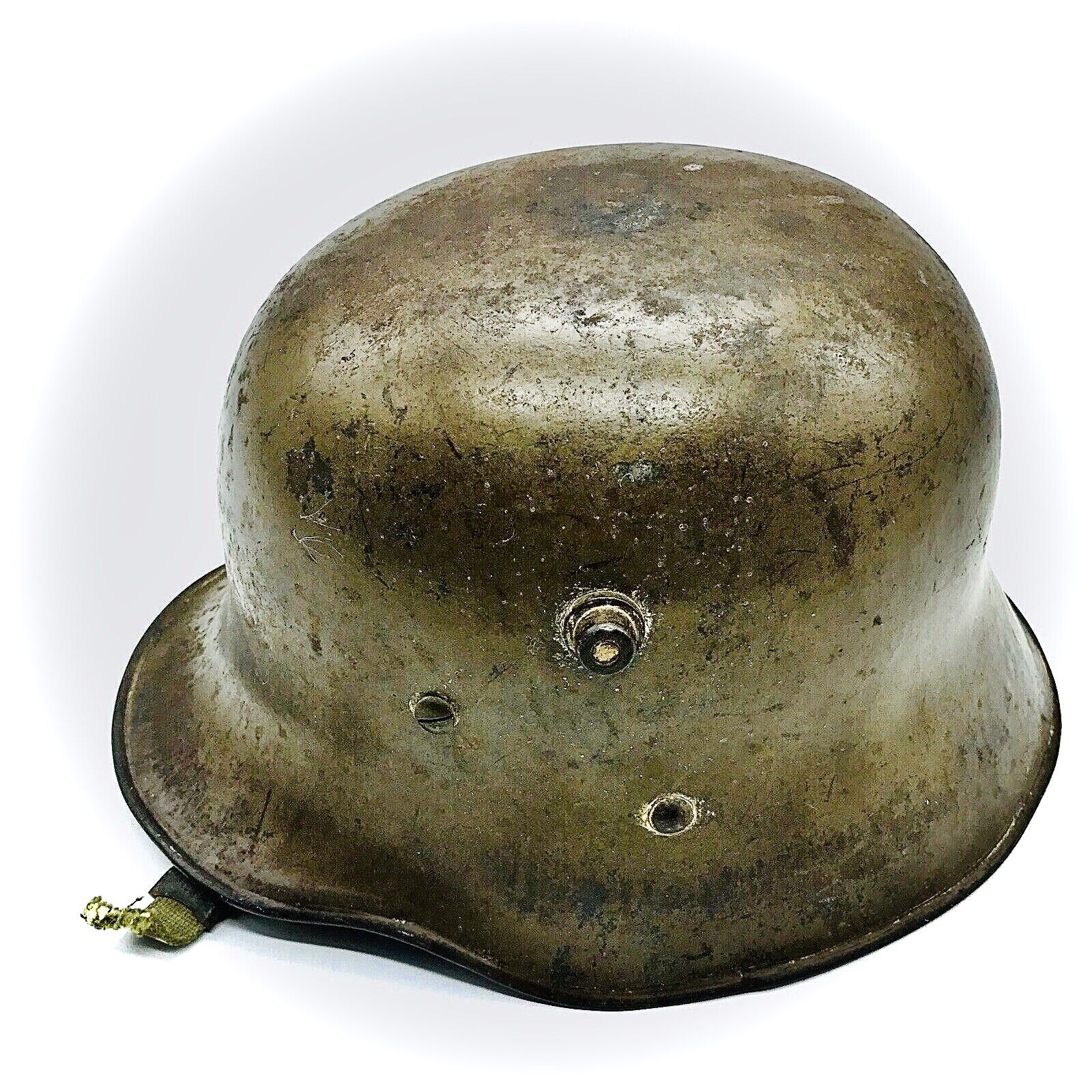 Org Military WW—1 WW2 German Austrian Helmet w/all3 field made Liners Norwegian 