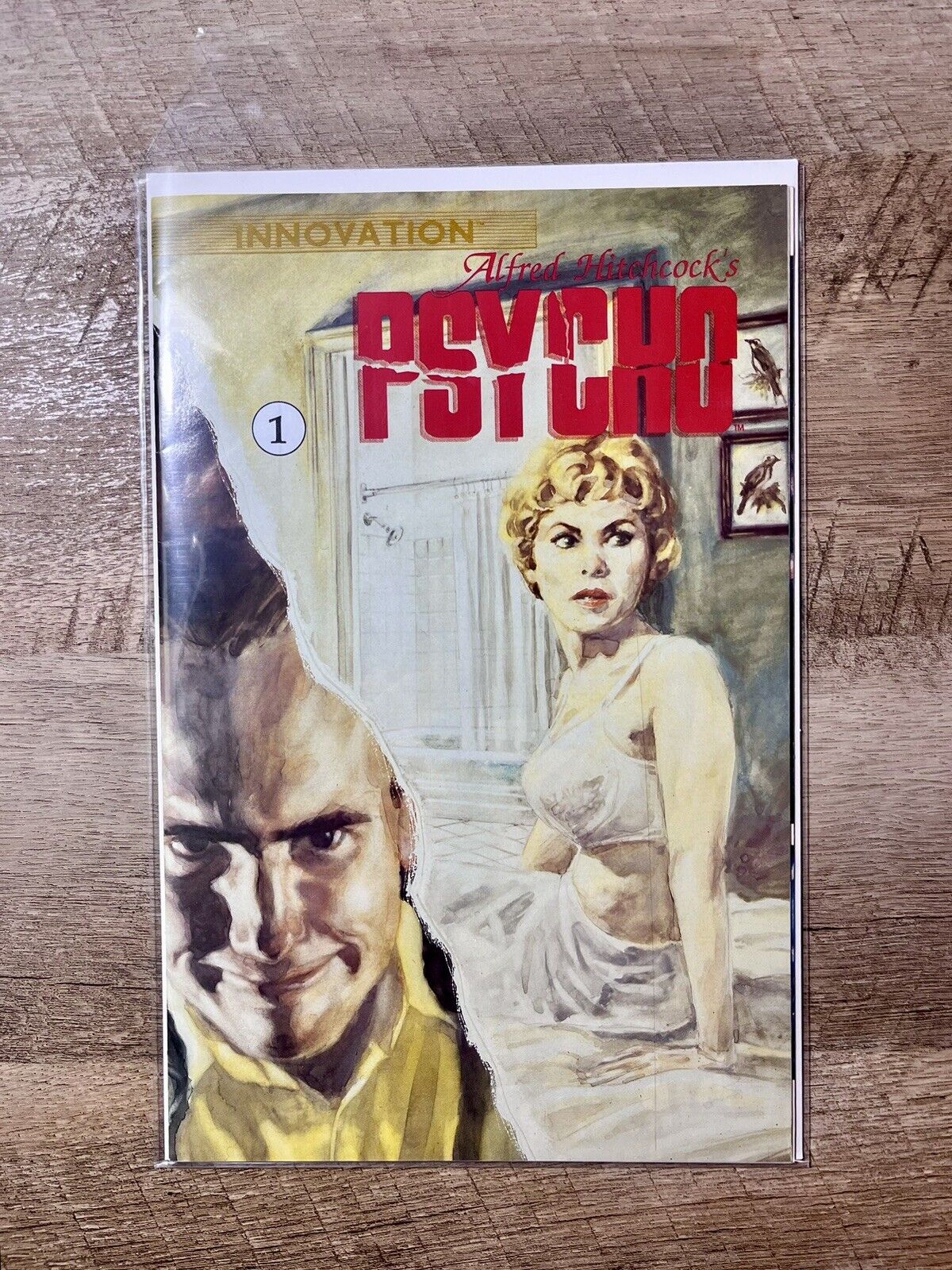 Alfred Hitchcock’s Psycho #1 Comic Book Horror 1992 Innovation Movie Adaptation