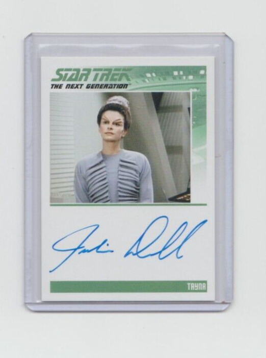 Star Trek The Next Generation Tv Show Autograph Card Juliana Donald Tayna (B)
