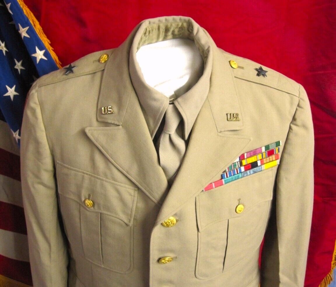 Uniform Grouping For Brigadier General Edwin B. Howard - 3 Uniforms & etc.