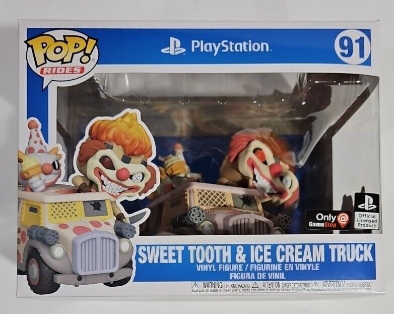Funko - Twisted Metal - Sweet Tooth & Ice Cream Truck Pop Rides #91 Gamestop 3
