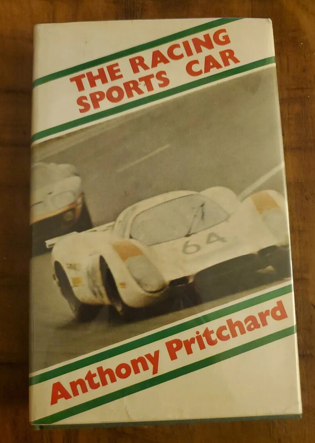 The Racing Sports Car Book by Anthony Pritchard 1970. 1971 1st American Edition.