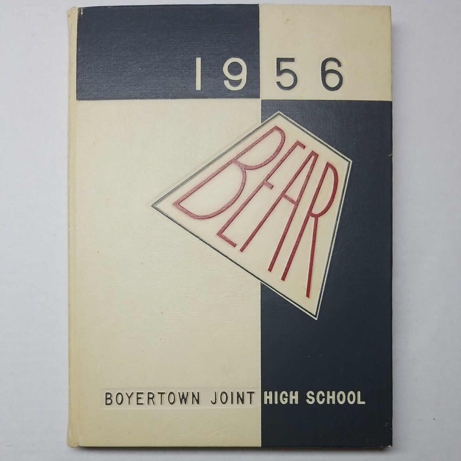 Bear Yearbook 1956 Boyerstown Joint High School BJHS PA Pennsylvania Annual