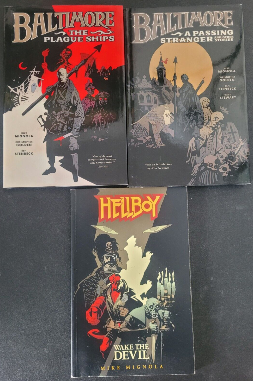HELLBOY TPB / BALTIMORE HARDCOVERS SET OF 3 COLLECTIONS DARK HORSE MIKE MIGNOLA