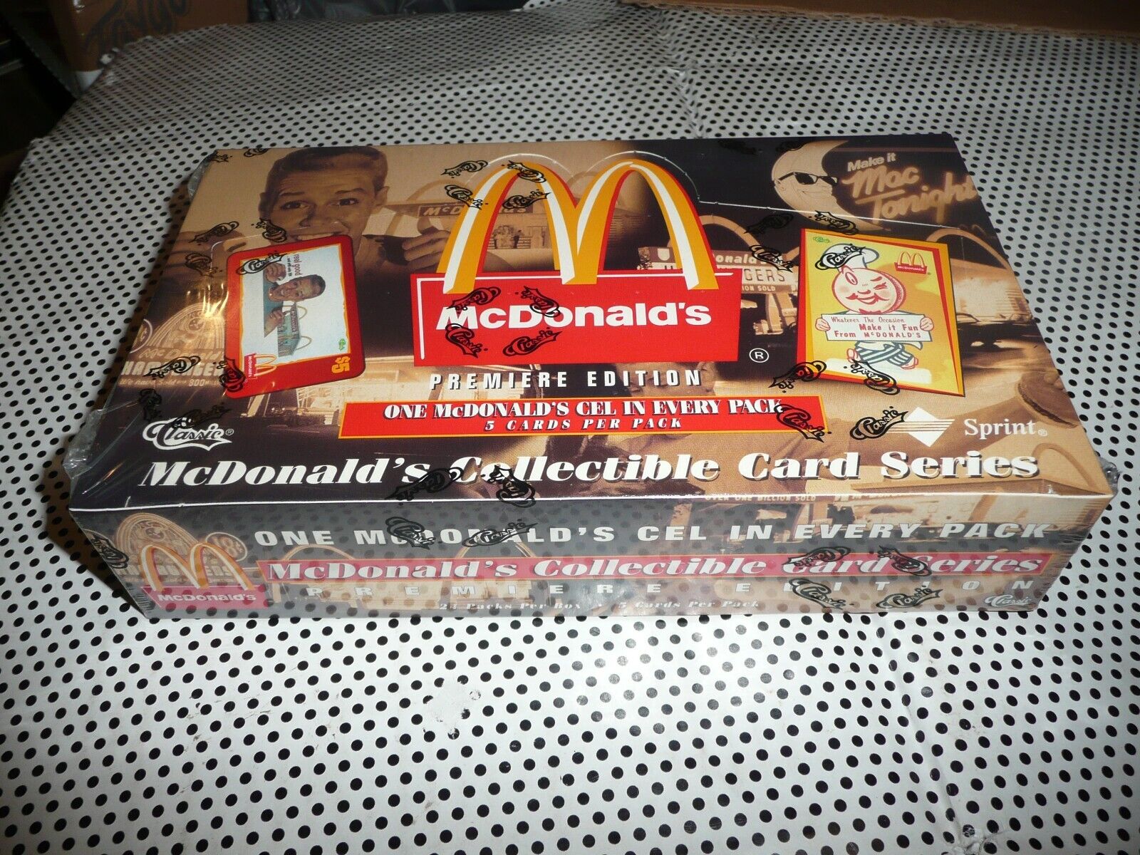 1996 McDonalds Premiere Edition Trading Card Box 24 Pack Factory Sealed