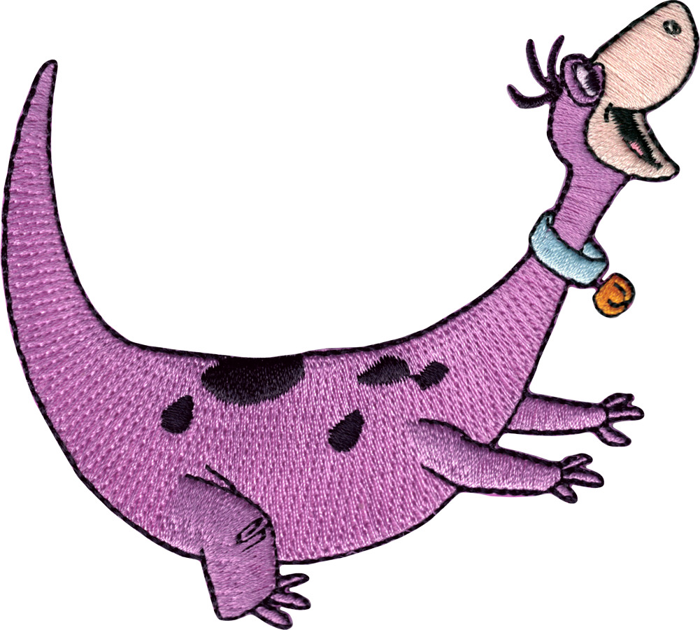 Patch - Dino Dinosaur Flintstones Cartoon Bedrock Embroidered TV Iron On #110026