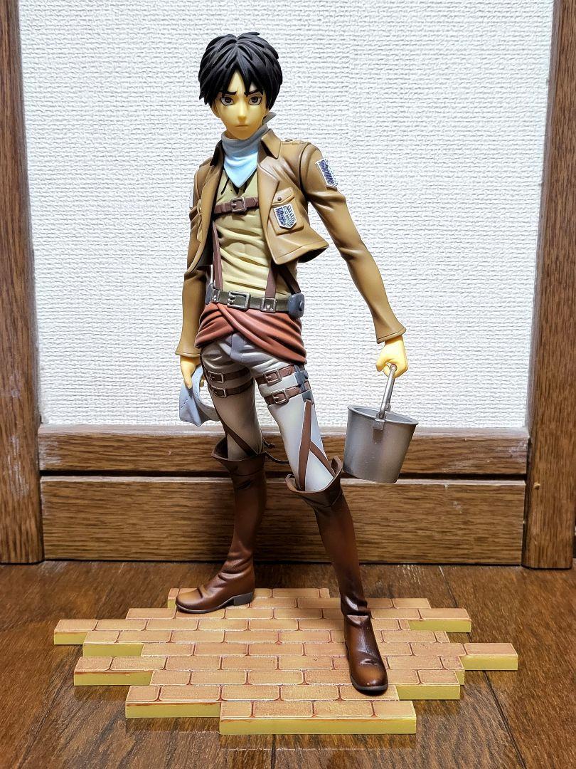 M25/ Attack On Titan Brave-Act 1/8 Eren Jaeger Cleaning Edition Japan Anime Game