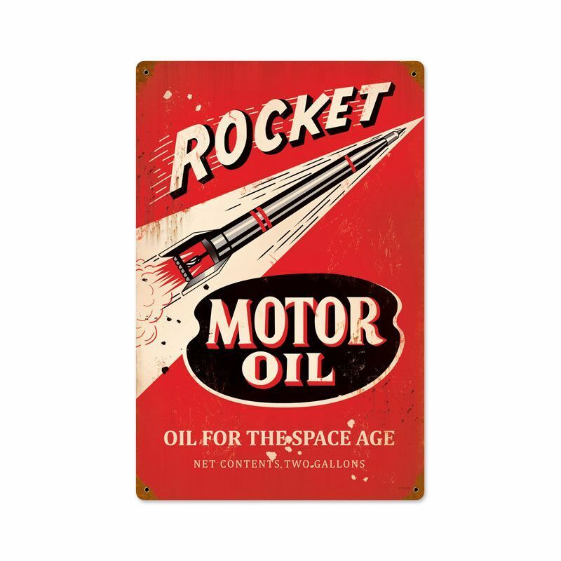 ROCKET MOTOR OIL FOR THE SPACE AGE 18\