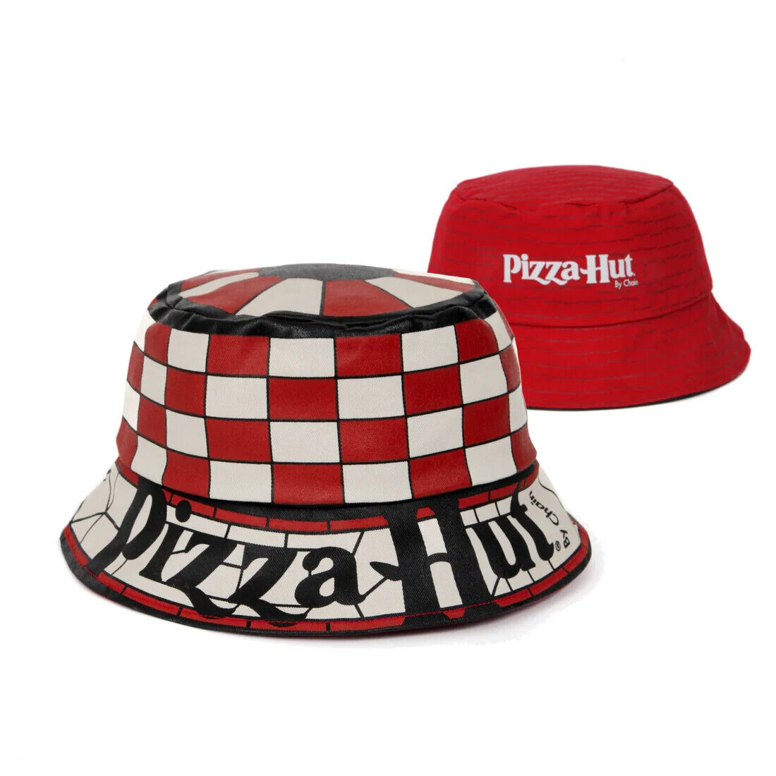 Chain x Pizza Hut Lamp Bucket Reversible Hat