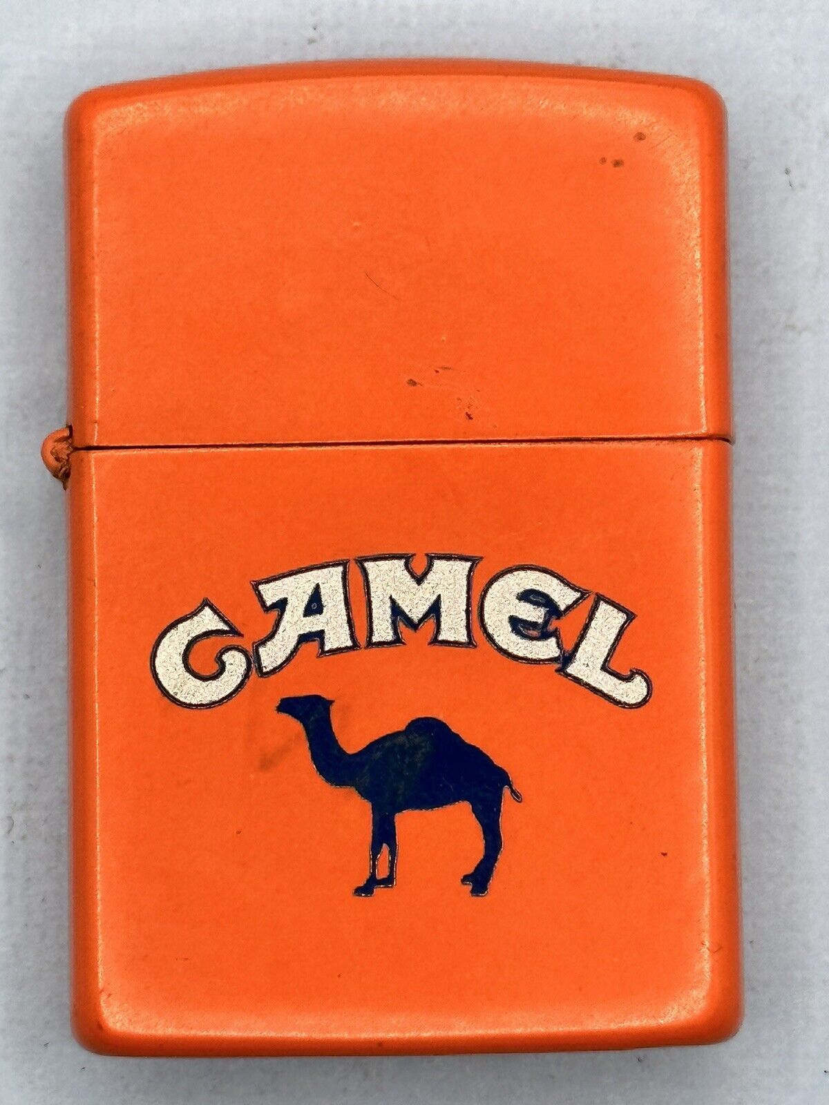 Vintage 1997 Camel Logo Orange Matte Zippo Lighter