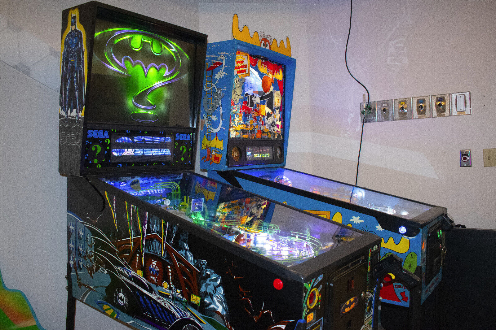 Batman Forever PinBall Machine Arcade Game Working Players Condition Refurbished