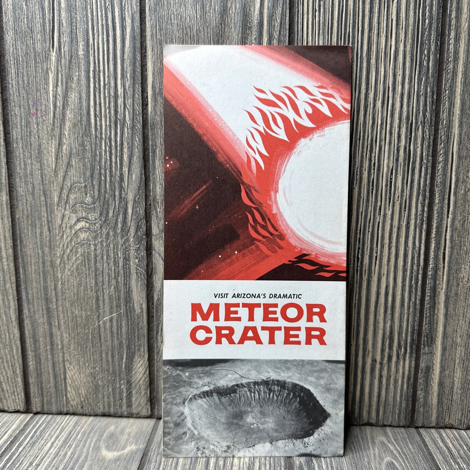 Vintage Meteor Crater Arizona Philadelphia PA Brochure