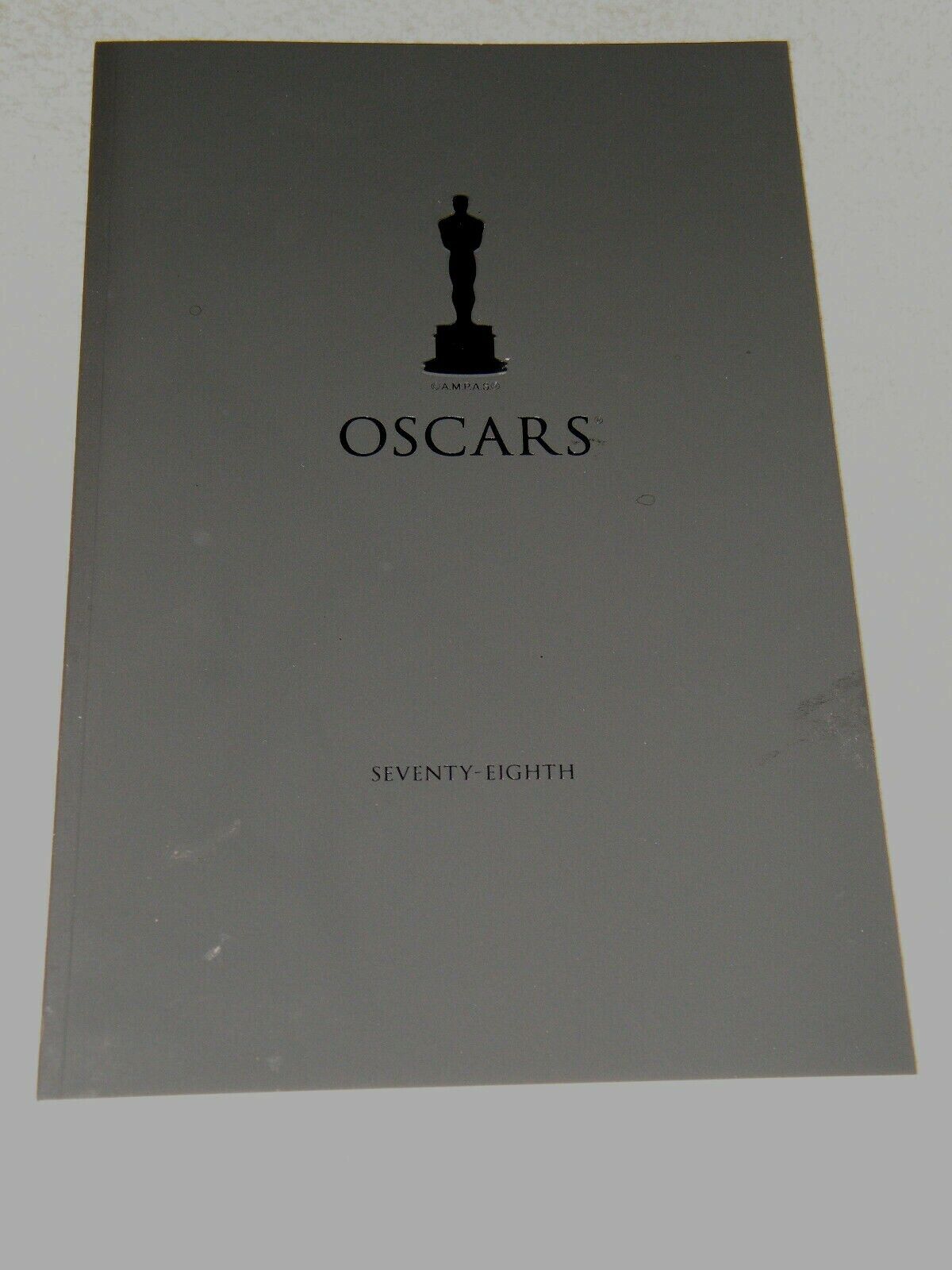NEW 78th Academy Awards Program JAKE GYLLENHAAL Brokeback Mountain 2006 OSCARS