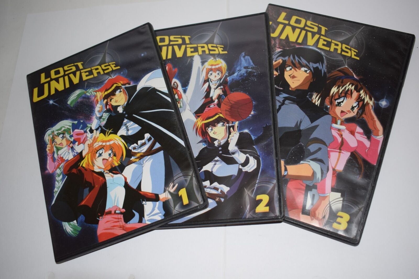 Lost Universe Vol 1-3 16 episodes 3-disc dvd lot nozomi anime(CHI16)