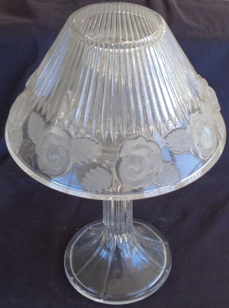 Royal Limited Crystal Candle Holder with Shade Chimney – VGC – AMAZING CRYSTAL