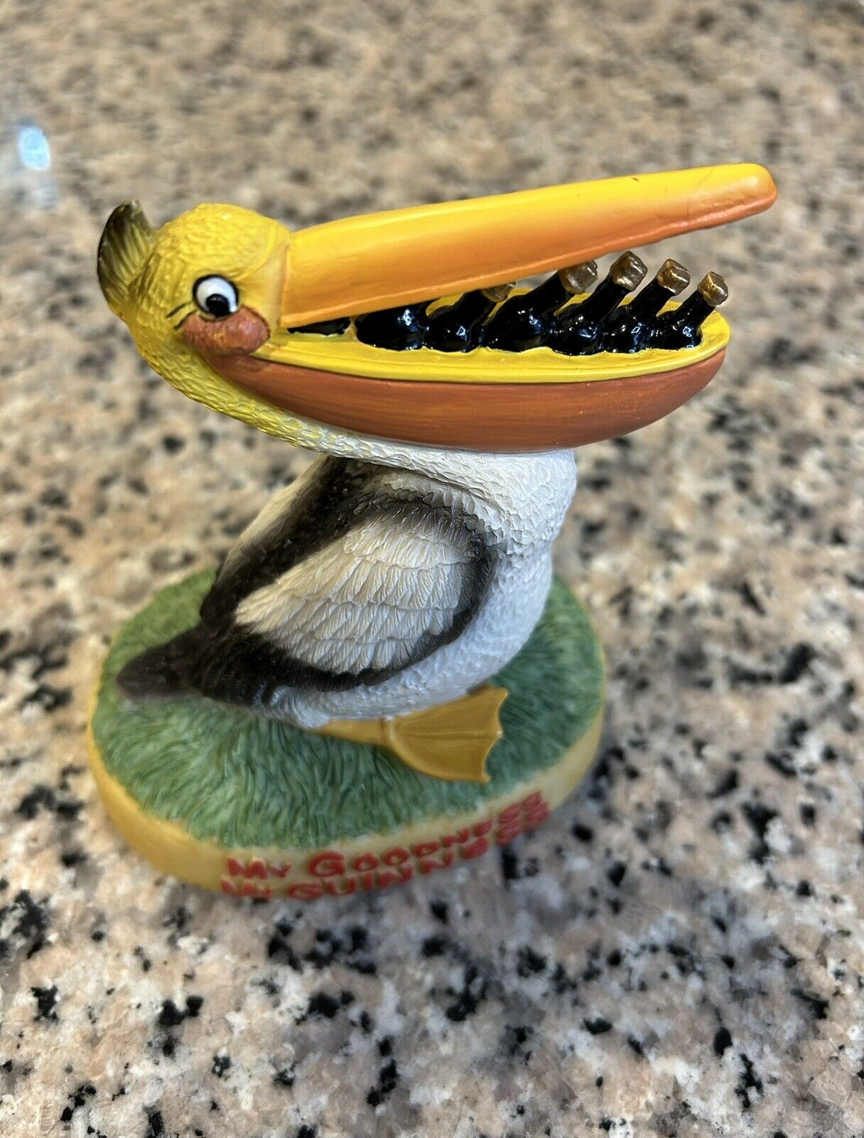 My Goodness My Guinness Pelican Figurine - Rare Vintage Collectible Item 4.5”