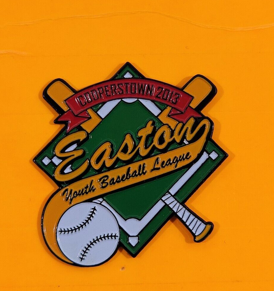 Cooperstown Baseball Pinback Easton Youth Baseball League