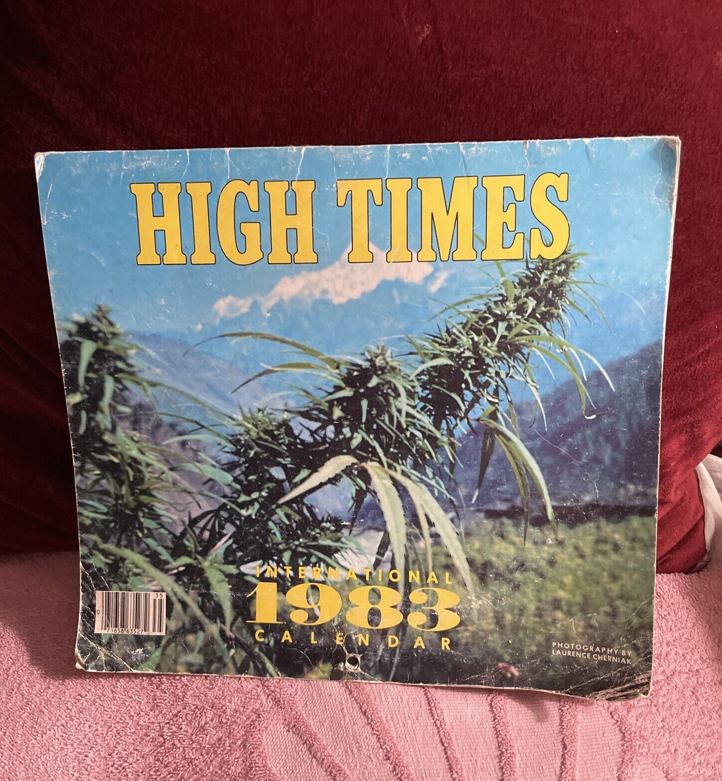 HIGH TIMES 1983 VINTAGE HEADSHOP CALENDER -used