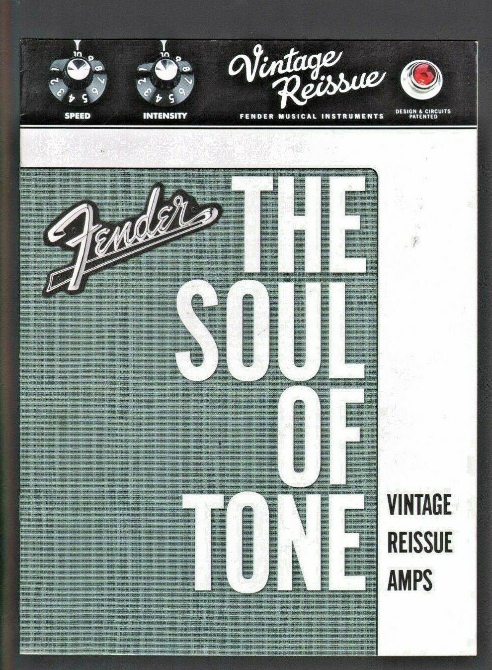 2008 Fender Vintage Reissue Amps - Bassman Reverb Princeton - 16-Page Catalog