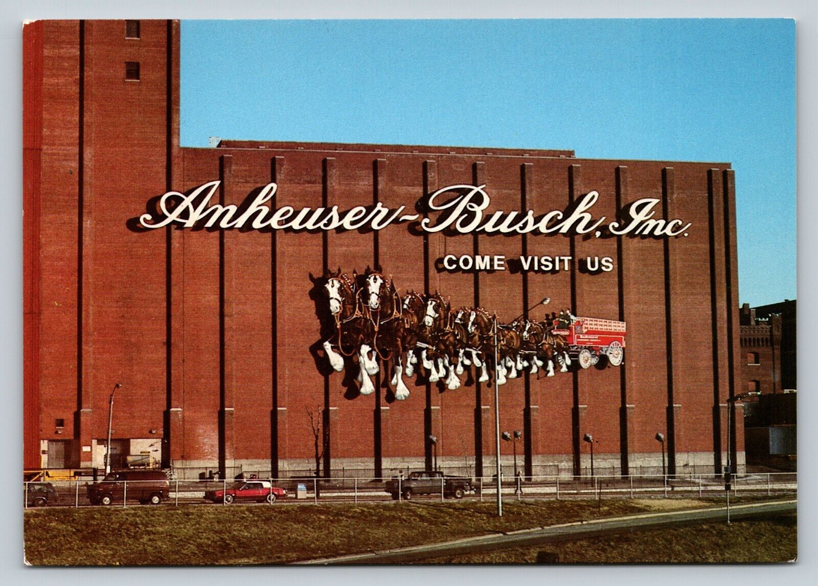 c1980s-90s Anheuser-Busch Stockhouse, Old Cars St. Louis MO 4x6\