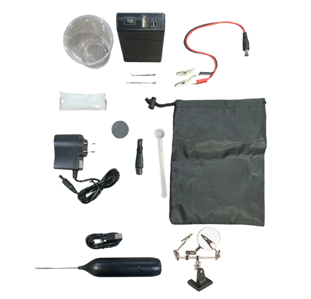 Power Scour Pro Metal Cleaning Electrolysis System with Accessory Set
