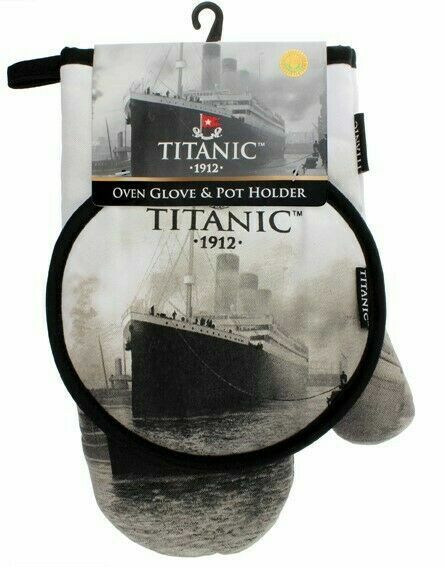 White Star Line Titanic 1912 Oven Glove and Pot Holder