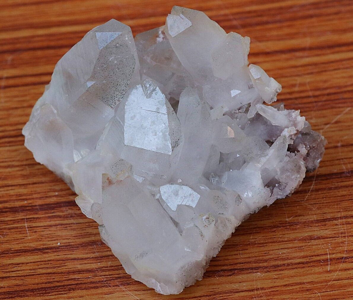 392 Gm SUPERB Rare White Samadhi Quartz Cluster Rough Healing Rocks Minerals