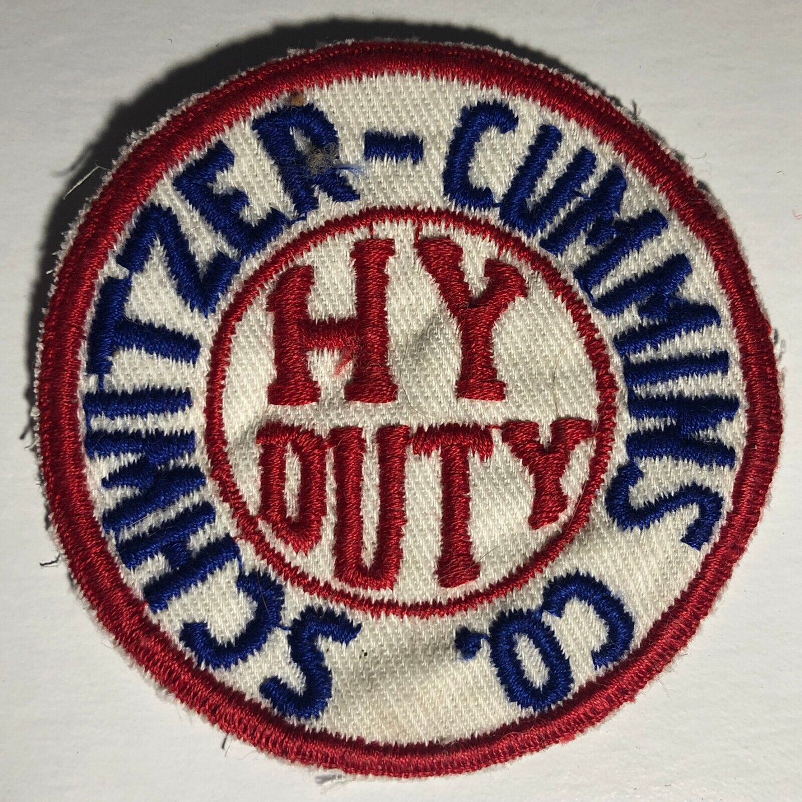 Schwitzer - Cummins HY Duty (Fans Motors ? Indianapolis ?)  Embr. Patch c1950\'s