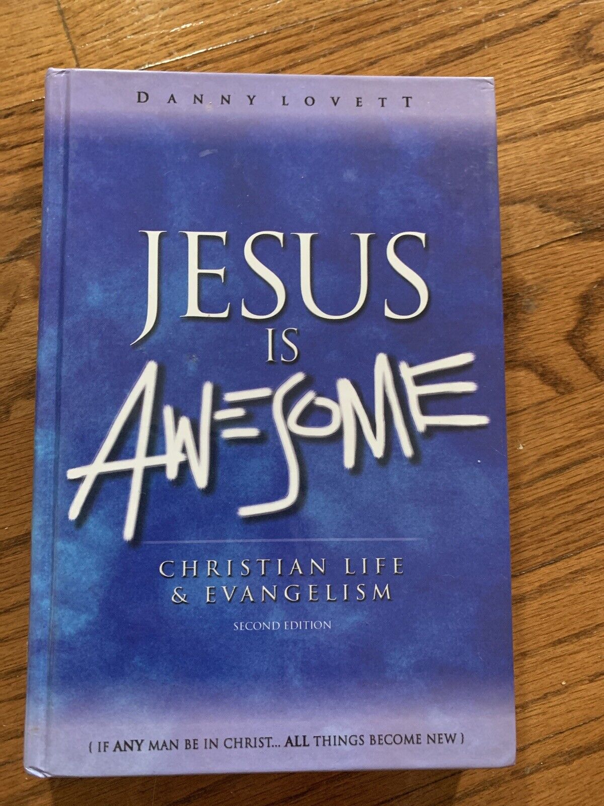 JESUS is AWESOME Christian Life Evangelism Religious 314 P Hardback Book ❤️tw11j