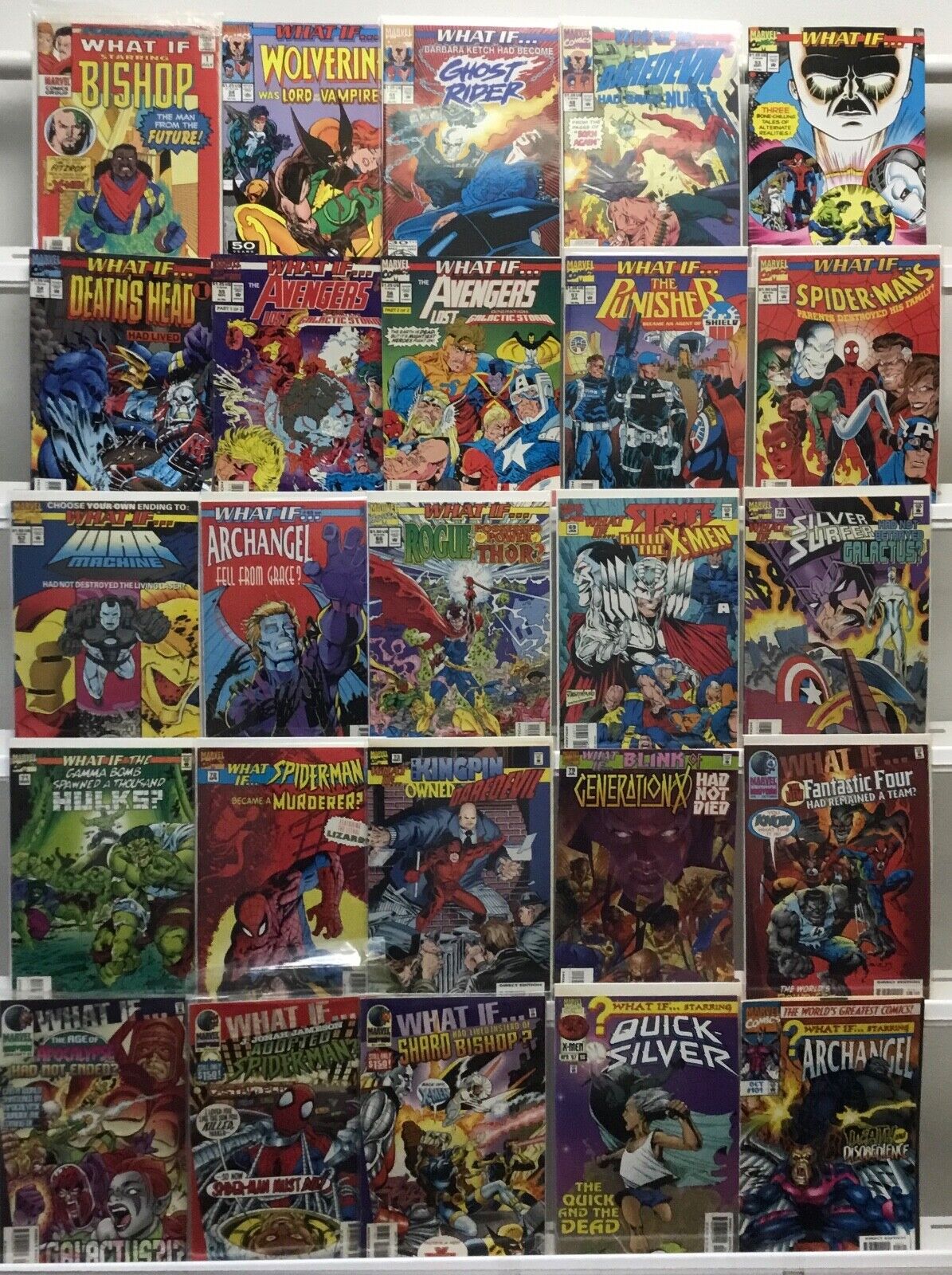 Marvel Comics What If Volume 2 Comic Book Lot of 25